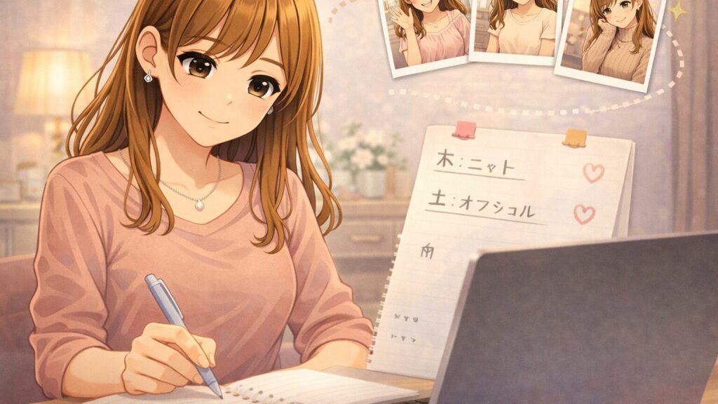 チャットレディは服装が9割?!|稼げる衣装を徹底攻略! 服装に悩みすぎて疲れないための考え方